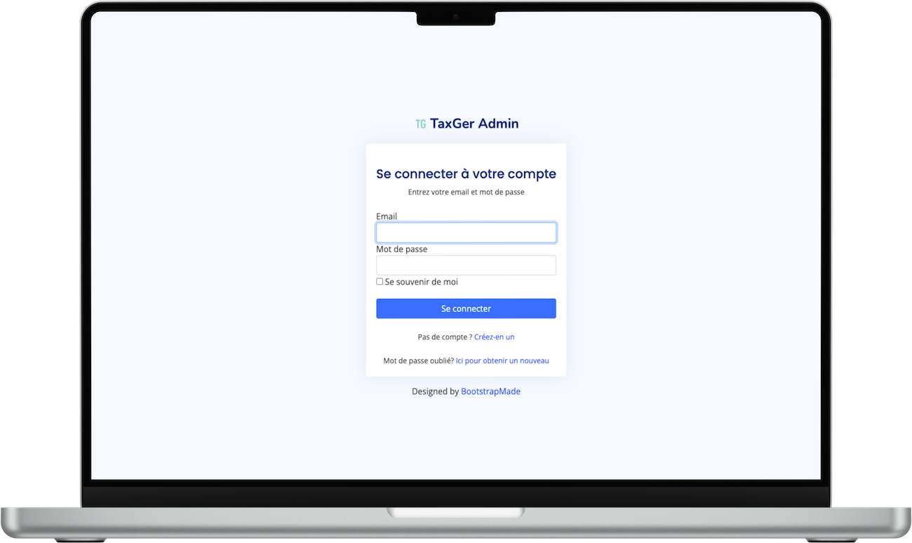 Page de Connexion
