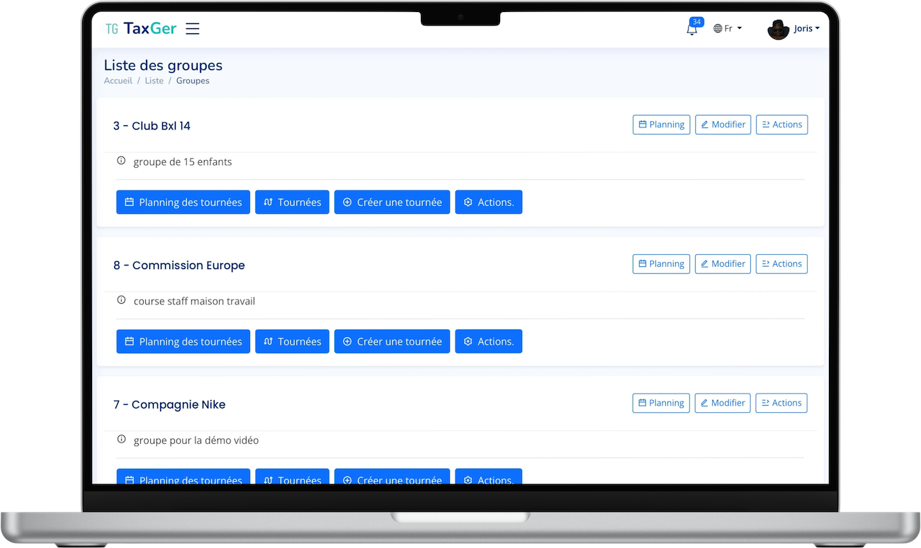 Gestion des Circuits